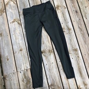 Z by Zobha workout leggings olive herringbone sz M